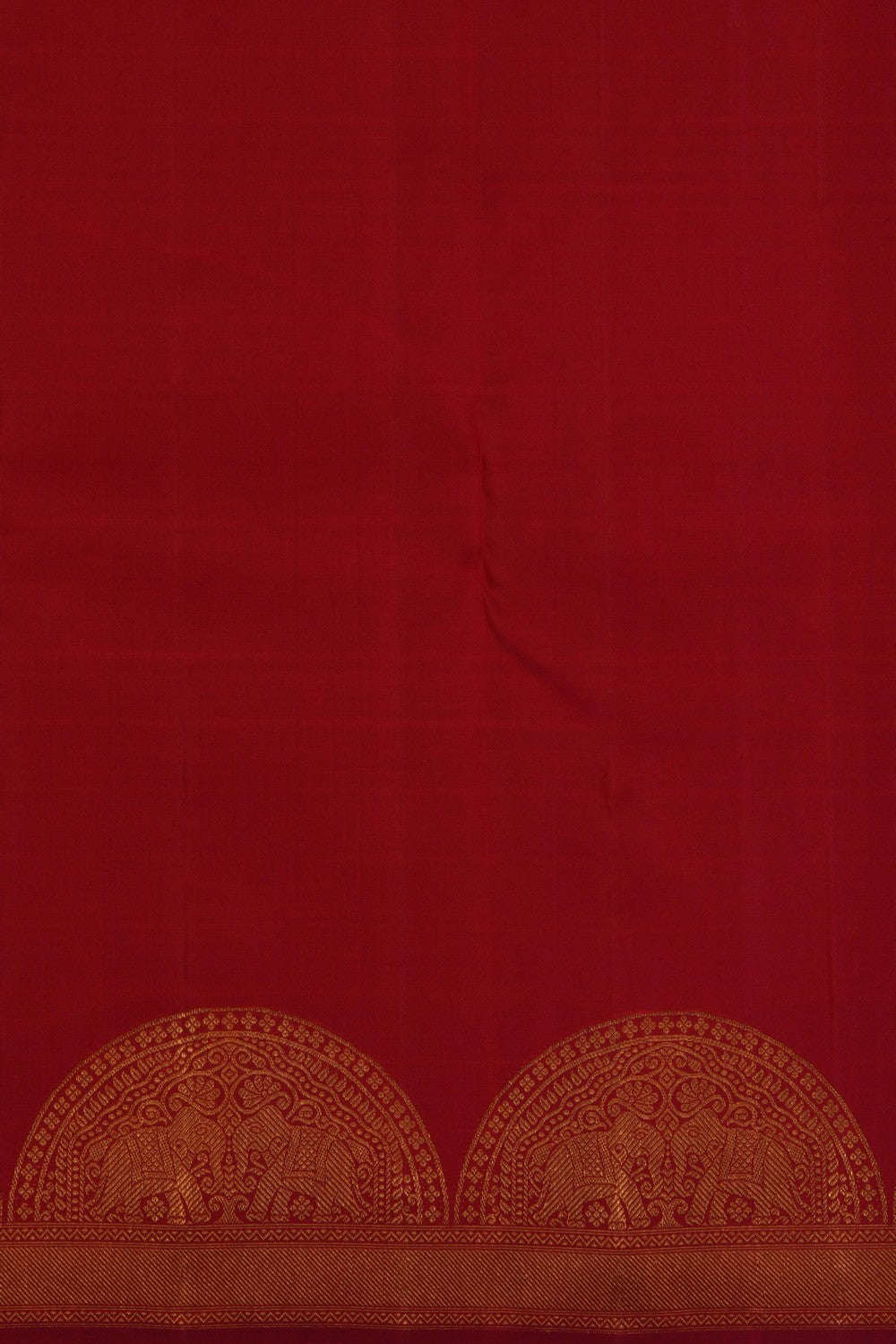 Image of Arani Silk Red Saree
